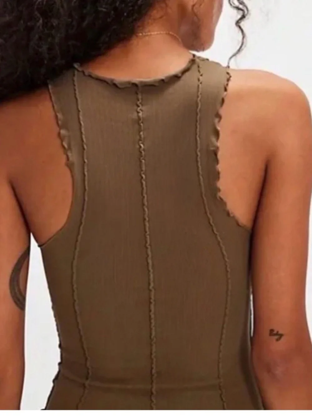 Free People fitted ribbed